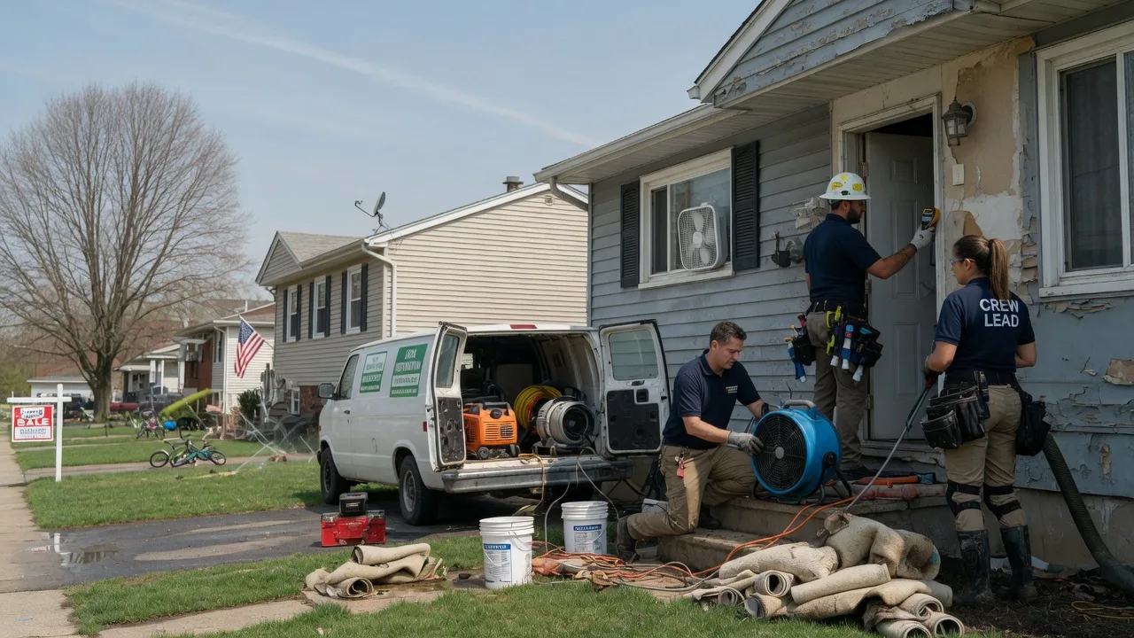 Flood Cleanup in New Philadelphia, OH near me